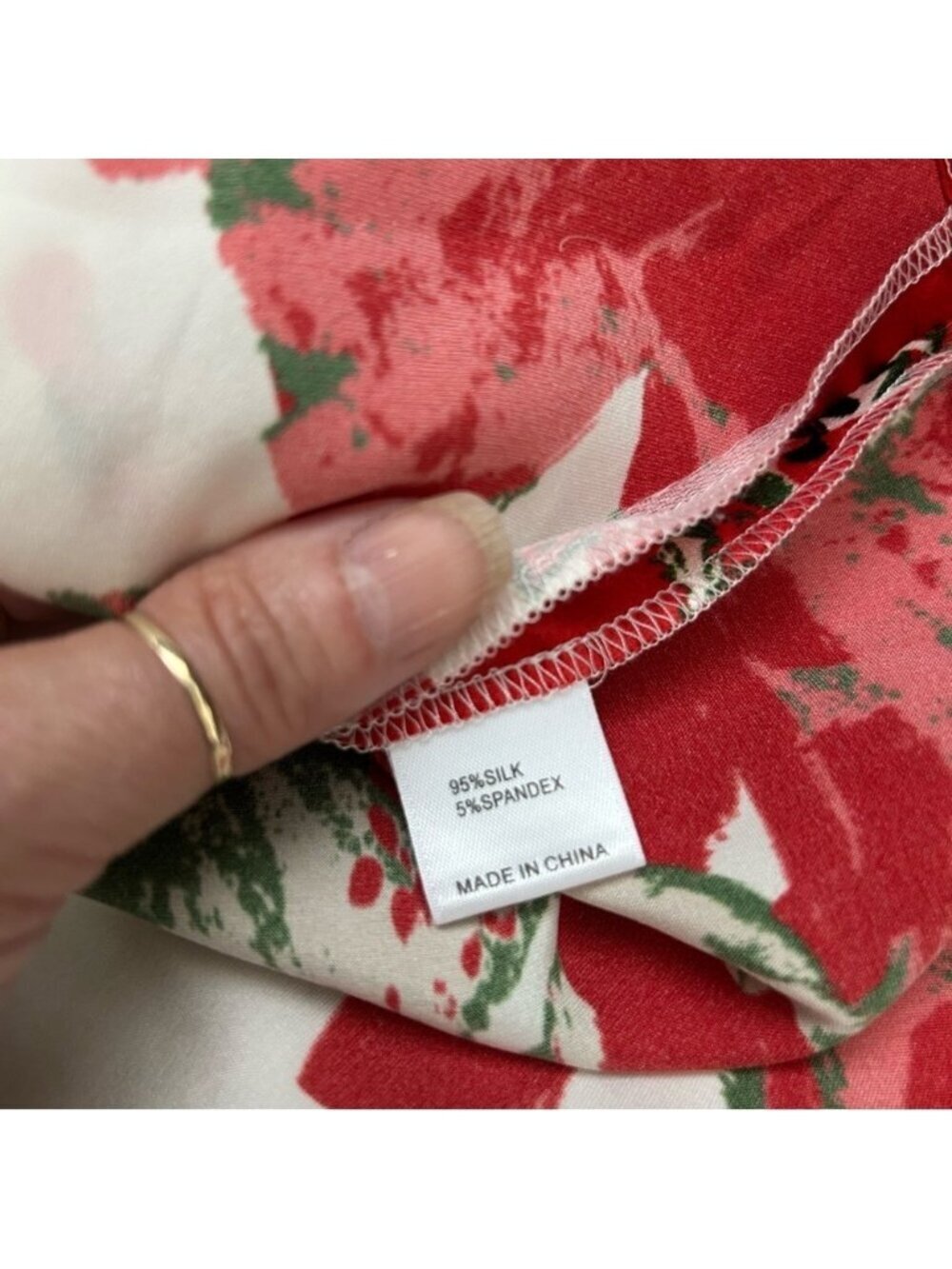 St. John Collection Silk Top - Picture 10 of 11